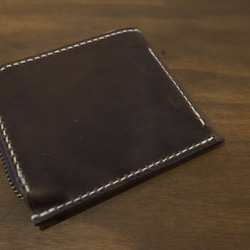 ドリームカバン製のHorween Chromexcelハンドメイド革財布の夢のパオ 2枚目の画像