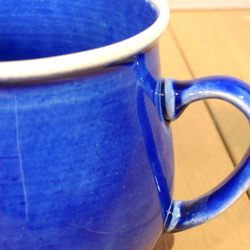 コバルトブルー　マグカップ 2枚目の画像