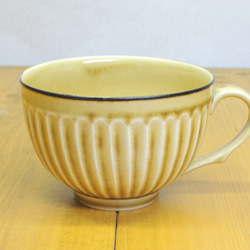 黄瀬戸　スープカップ 1枚目の画像