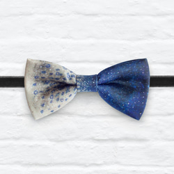 Style 0193 沉默憂鬰 藍色 婚禮煲呔 領結 髮飾 寵物頸圈 項錬 第1張的照片