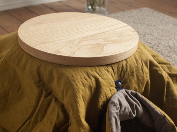 くりのねこたつ（マスタードカラーかけ布団付）猫用こたつ 子犬用こたつ ペット用こたつ 