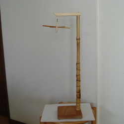 全高さ 130cm 吊り飾り台 吊るし飾り台 木工ハンドメイド