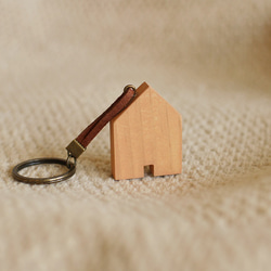 繽紛系列-小房鑰匙圈-粉橘 第5張的照片