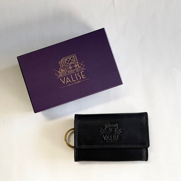 鑰匙包帶 Valise Wallet II 伊頓黑色 第2張的照片