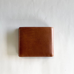 英国デザインValise二つ折り財布 ゴールデンタン 3枚目の画像