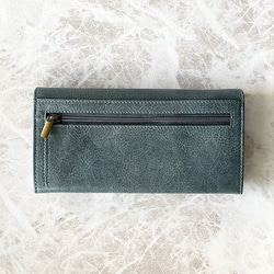 British Design Valise Long Wallet II 劍橋藍 第4張的照片