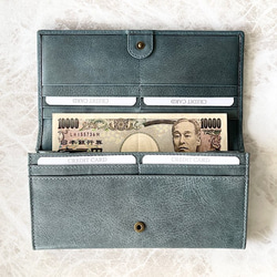 British Design Valise Long Wallet II 劍橋藍 第6張的照片