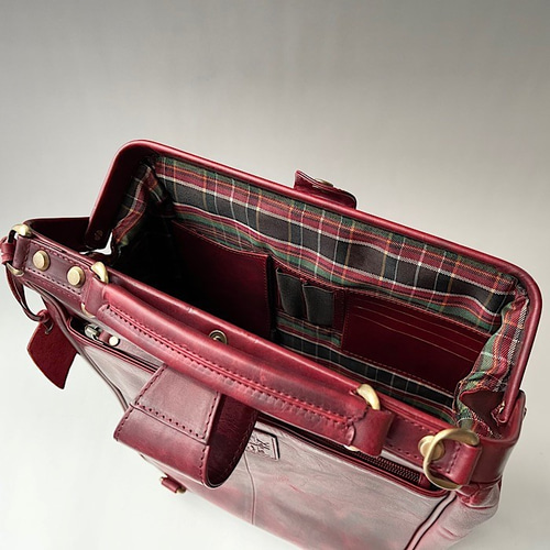 英国デザイン 3way Tall ドクターズ ブラックチェリー リュック