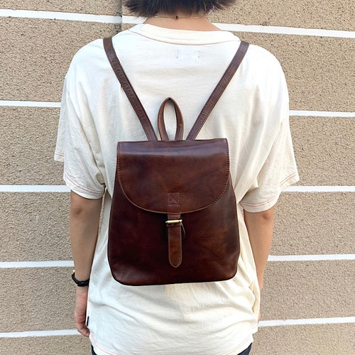 英国デザイン Miniリュック ロイヤルブラウン リュック・バックパック