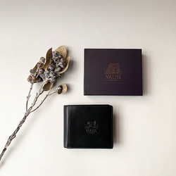 【限定商品】英国デザインValise二つ折り財布 サファイヤブルーII 1枚目の画像