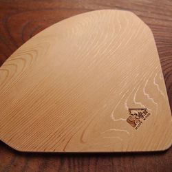 | 木樂館∥原木棒球場滑鼠墊 Wooden Mousepad 第3張的照片