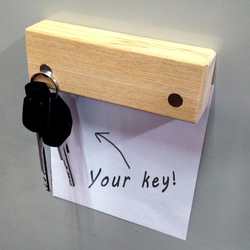 | 木樂館∥磁鐵鑰匙收納架S Wooden Key Holder 第1張的照片