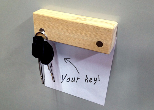 | 木樂館∥磁鐵鑰匙收納架S Wooden Key Holder 第1張的照片
