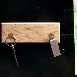 | 木樂館∥台檜磁鐵鑰匙收納架 Hinoki Key Holder 第1張的照片