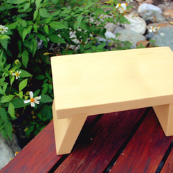 | 木樂館∥原木小板凳 Wooden Bench 第2張的照片