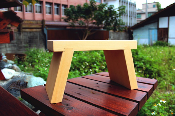 | 木樂館∥原木小板凳 Wooden Bench 第3張的照片