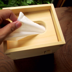 | 木樂館∥小樹方形衛生紙盒 Toilet Paper Box 第3張的照片