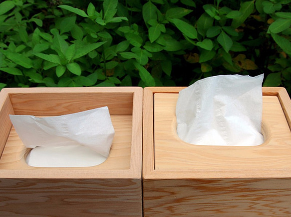 | 木樂館∥小樹台檜方形衛生紙盒 Toilet Paper Box 第3張的照片