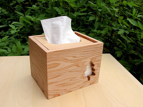 | 木樂館∥小樹台檜方形衛生紙盒 Toilet Paper Box 第4張的照片