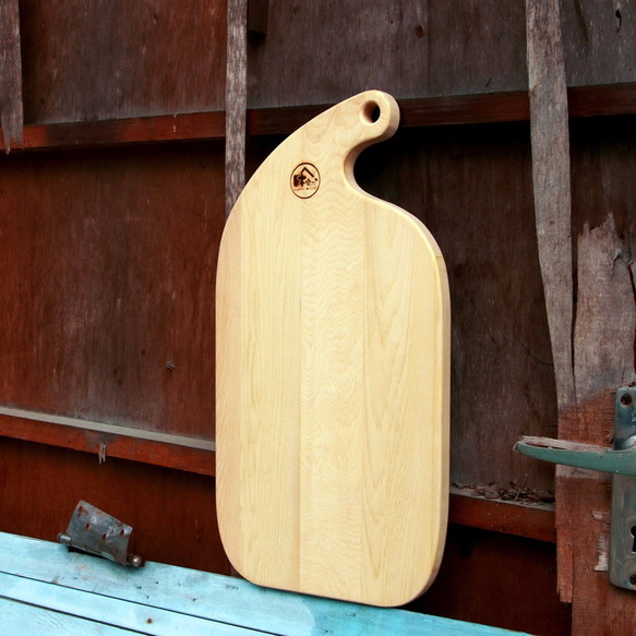 | 木樂館∥弧形把手砧板 Wooden Cutting Board 第4張的照片