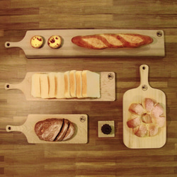 | 木樂館∥吐司麵包切板(M) Wooden Toast Coaster 第5張的照片