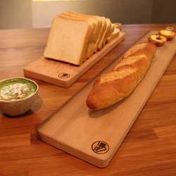 | 木樂館∥法國麵包切板(L) Wooden Toast Coaster 第1張的照片