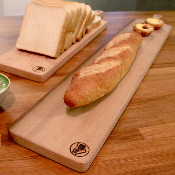 | 木樂館∥法國麵包切板(L) Wooden Toast Coaster 第4張的照片