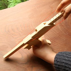 | 木樂館∥六連發橡皮筋玩具槍 DIY Wooden Rubber Band Toy Gun 第5張的照片