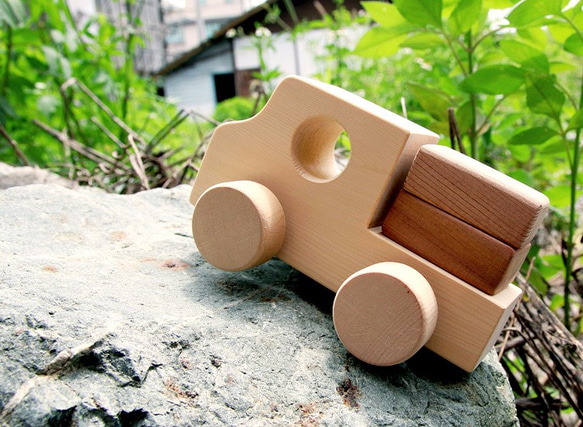 | 木樂館∥木製小貨車 Wooden Pick-up Truck 第5張的照片