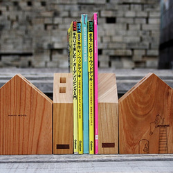 | 木樂館∥櫸木_書房書擋 House Bookend 第4張的照片