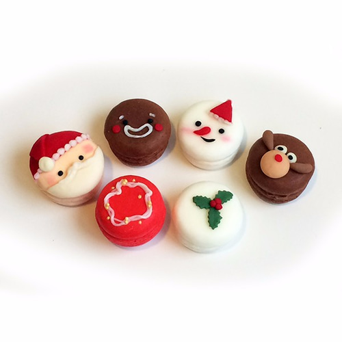 G・ライフ[UN]生き物‧メリークリスマスマカロン─4つのボックスに