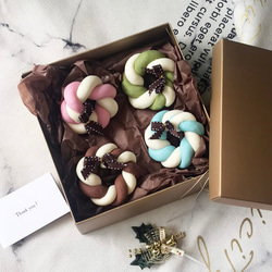 2019聖誕限定─四入甜甜圈香皂組 第3張的照片