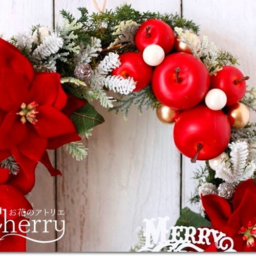 Creema限定【X'mas】やっぱりこの色！！赤いポインセチのクリスマス