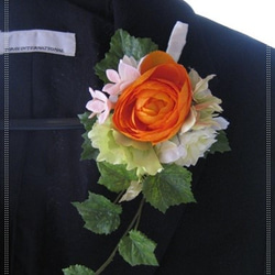 コサージュ（卒業式や入学式、結婚式の装いのアクセントに！） 2枚目の画像