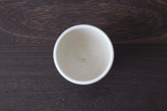 ティーカップ(白) 小石原焼 鶴見窯 3枚目の画像