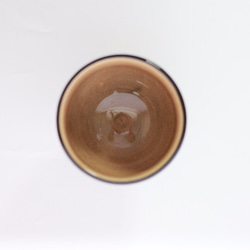 ワインカップ（ブラウン）小石原焼 鶴見窯 3枚目の画像