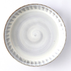 淺碗（白釉）小石原燒慶壽窯 第2張的照片