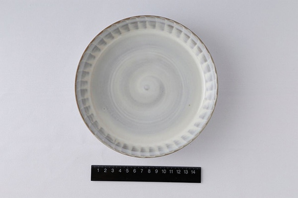 淺碗（白釉）小石原燒慶壽窯 第4張的照片
