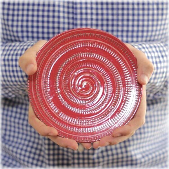 Uzumaki板5英寸5色設置Koishihara陶器丸輪窯 第3張的照片