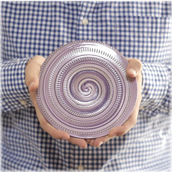 Uzumaki板5英寸5色設置Koishihara陶器丸輪窯 第4張的照片