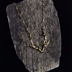 Cervidae - 925 silver necklace | handmade 2枚目の画像