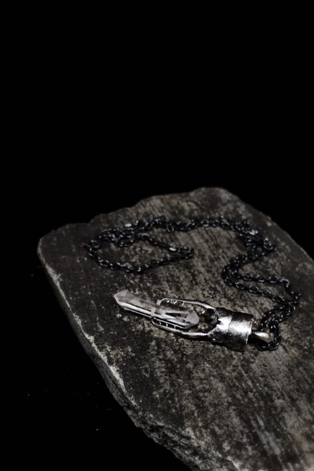 Prosopocoilus astacoides .925 silver necklace