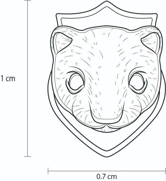 Mustela putorius furo .925 Silver rings 4枚目の画像