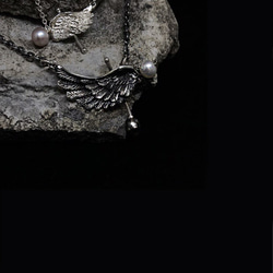 生物學/情人系 情人對鍊 Aves鳥綱 925純銀項鍊 第2張的照片