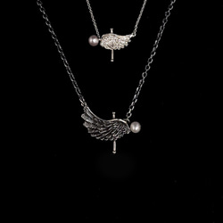 Aves 925 Silver necklace 3枚目の画像
