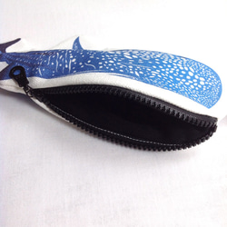 設計款WS149 - 【可放悠遊卡】鯨鯊造型零錢包 第4張的照片