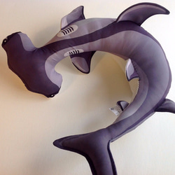 【立體版型】雙髻鯊造型午休頸枕#巡弋版 第2張的照片