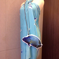 【有機棉系列】龍王鯛造型側背包#輕巧版 第2張的照片