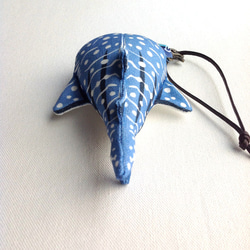 設計款WS157 - 【純棉帆布】鯨鯊造型小吊飾 第4張的照片