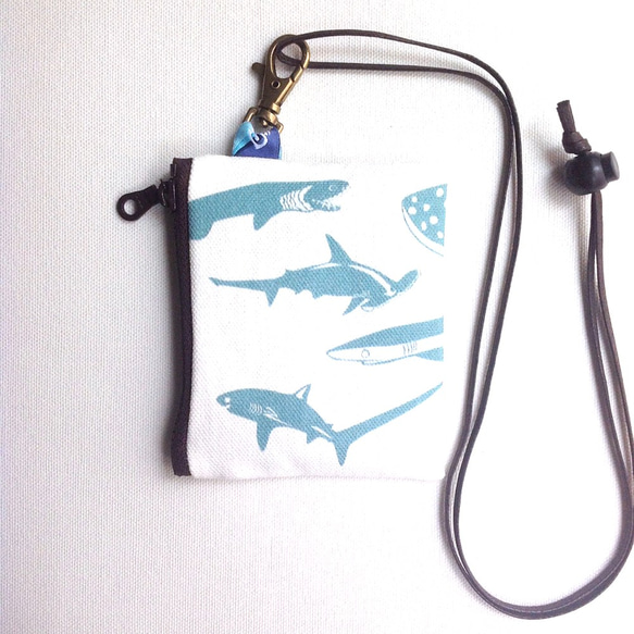 設計款SH186 - 【鯊魚印花】證件套零錢包 第3張的照片